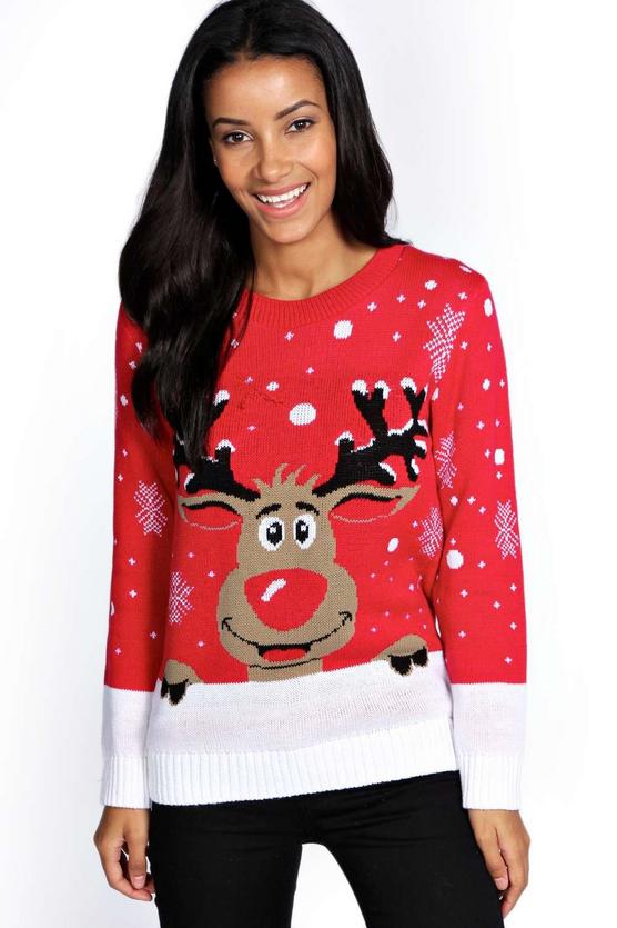 Reiny Reindeer Christmas Jumper